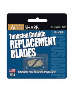 Accusharp Tungsten Carbide Replacement Blades