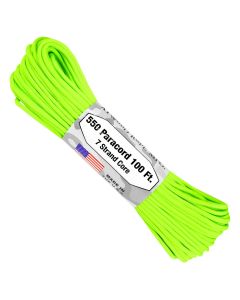 Atwood Rope MFG 550 Paracord - Neon Green