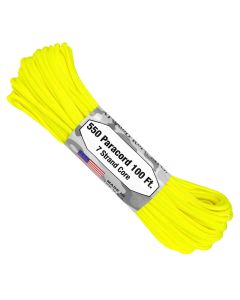 Atwood Rope MFG 550 Paracord - Neon Yellow