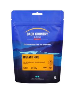 Back Country Cuisine Freeze Dried Instant Rice 5 Serves
