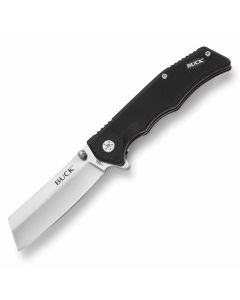 BUCK 252BKS Trunk Cleaver Folding Knife - Black