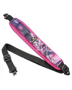 Butler Creek Comfort Stretch Rifle Sling With Swivels Muddy Girl Camo