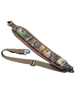 Butler Creek Comfort Stretch Rifle Sling With Swivels Realtree Xtra