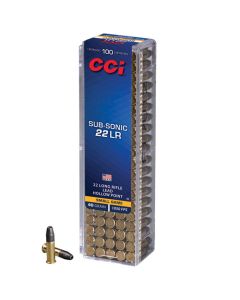 CCI 22LR 40GR Subsonic Standard Velocity Hollow Point 1050FPS - 100 Pack