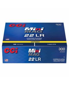 CCI 22LR 36GR Mini-Mag High Velocity Hollow Point Ammunition