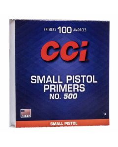CCI Primer 500 Small Pistol C14 - 1000 Pack