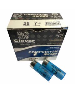 Clever Mirage T2 Lite 12G 28GR 7.5 Shot Competition Cartridges - 250 Pack