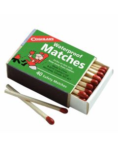 Coghlans Waterproof Matches - 10 x Boxes