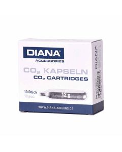 DIANA CO2 12G Cartridges - 10 Pack