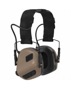 Earmor M31 PLUS Electronic Ear Muffs, Coyote Brown