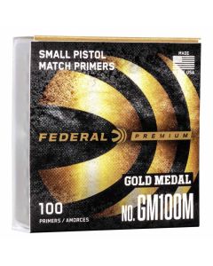 Federal Gold Medal 100M Small Pistol Match Primer