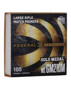 Federal Gold Medal 210M Large Rifle Match Primer - 1000 Pack