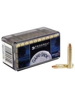 Federal 22WMR 50GR Game-Shok High Velocity Jacketed Hollow Point 1530FPS - 50 Pack