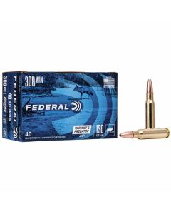 Federal 308 Win 130GR Jacketed Hollow Point 3050FPS American Eagle - 40 Pack