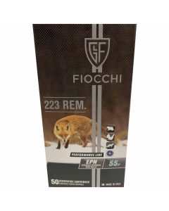 Fiocchi 223 Rem 55GR V-Max Ammunition - 50 Pack
