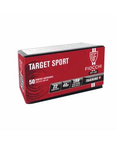 Fiocchi 22LR 40GR Target Sport SV LRN Solid 1049FPS Ammunition - 50 Pack