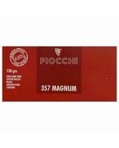 Fiocchi 357 MAG 158GR LSWC Ammunition - 50 Pack 