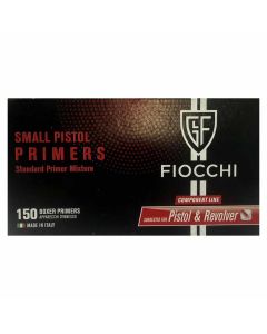 Fiocchi Small Pistol Primers - 150 Pack