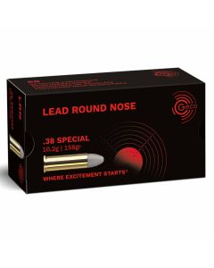 Geco .38 Special 158GR Lead Round Nose - 50 Pack