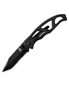 Gerber Tactical PARAFRAME Tanto Tip Partially Serrated Folding Blade Knife