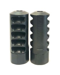Grizzly Eliminator Muzzle Brake Blued - 1/2x28 Thread