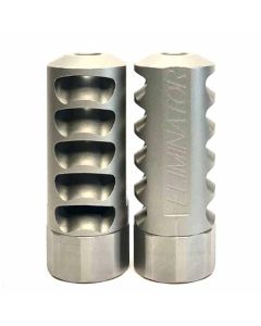 Grizzly Eliminator Muzzle Brake Stainless up to .30 Caliber - 1/2x28 Thread