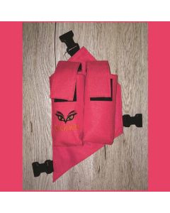 Guardian Double UHF/GPS Chest Harness - Pink