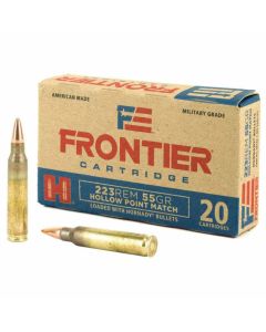 Hornady Frontier 223 Rem 55GR HP Match Ammunition - 20 Pack