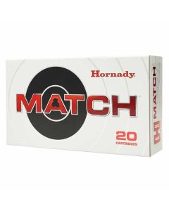 Hornady 308 WIN 168GR Match 2700FPS Ammunition - 20 Pack