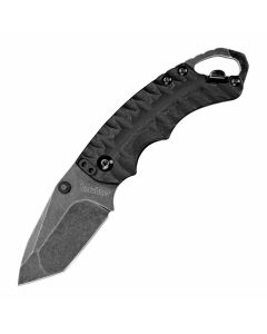 Kershaw 8750 Shuffle II Tanto Folding Blade Knife - BlackWash/Black