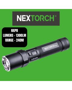 NEXTORCH P8 1300 Lumen LED Rechargeable Torch