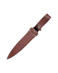 Nieto Leather Sheath for Pig Stickers - Brown