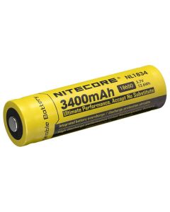 Nitecore 3.7V 3400mAh 18650 Lithium-ion Rechargeable Battery