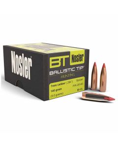 Nosler 7mm 280 Caliber 284 140GR Ballistic Tip Hunting Projectiles - 50 Pack