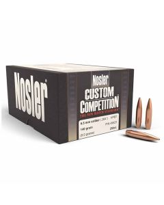 Nosler 6.5mm 260 Caliber 264 140GR HPBT Custom Comp Projectiles - 250 Pack