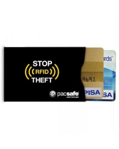 PACSAFE RFIDsleeve 25 RFID Blocking Credit Card Sleeve 2-Pack