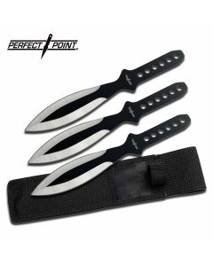 Perfect Point Triple Knife Throwing Set