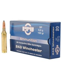 PPU 243 WIN 90GR Soft Point - 20 Pack