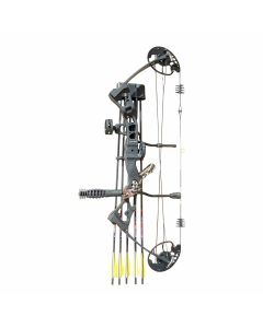Redzone Vulture 35-55 lbs Compound Bow Package - Carbon Black