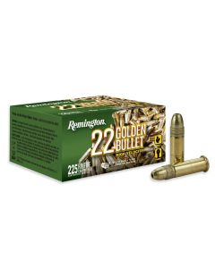 Remington 22LR 36GR HV HP Golden Bullet 1280FPS - 225 Value Pack