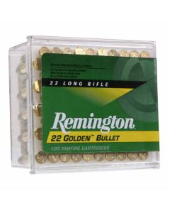 Remington 22LR 40GR HV RN Golden Bullet 1255FPS - 100 Pack