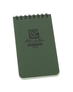 Rite in the Rain 3in x 5in All-Weather Tactical Notebook - Green