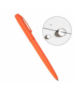 Rite in the Rain Orange Metal Clicker All-Weather Pen - Black Ink
