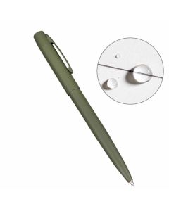 Rite in the Rain Olive Drab Metal Tactical Clicker All-Weather Pen - Black Ink
