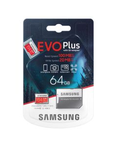 Samsung EVO Plus 64GB Micro SDXC Memory Card