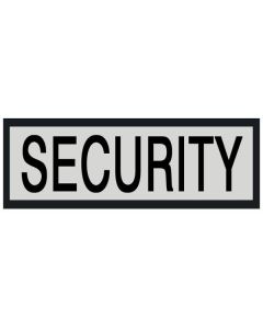 Damascus Velcro Backed Reflective Security Name Plate