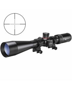 SIMMONS PRO TARGET 6-24x44 Mil-Dot Reticle Riflescope Weaver-Style Rings