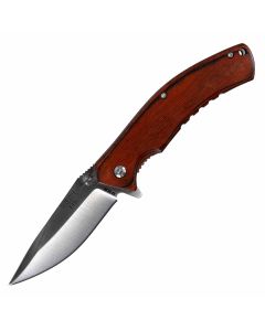 Tassie Tiger Knives EDC Folding Knife With Wood Handle USA Made