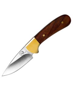 Tassie Tiger Knives Hunting Skinning Knife With Leather Sheath