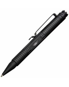 UZI Tactical Defender Pen With Hidden Cuff Key & DNA Catcher Crown - Black